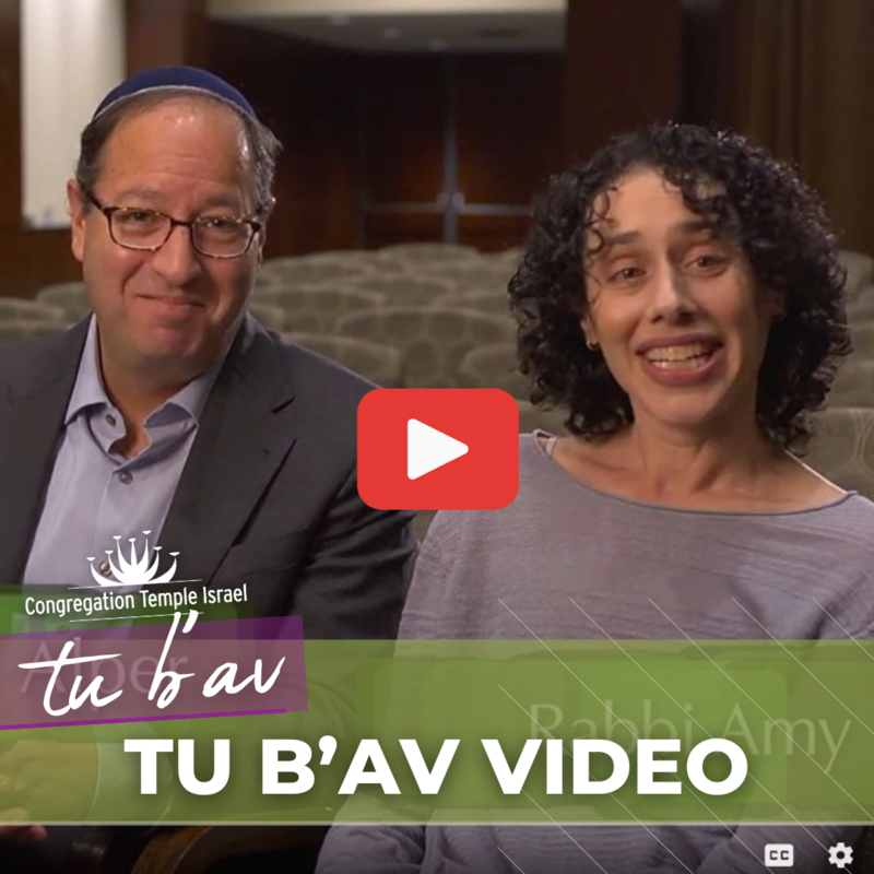 TEXT: All about Purim video IMAGE: Rabbi Amy and Rabbi Michael Youtube Costumes